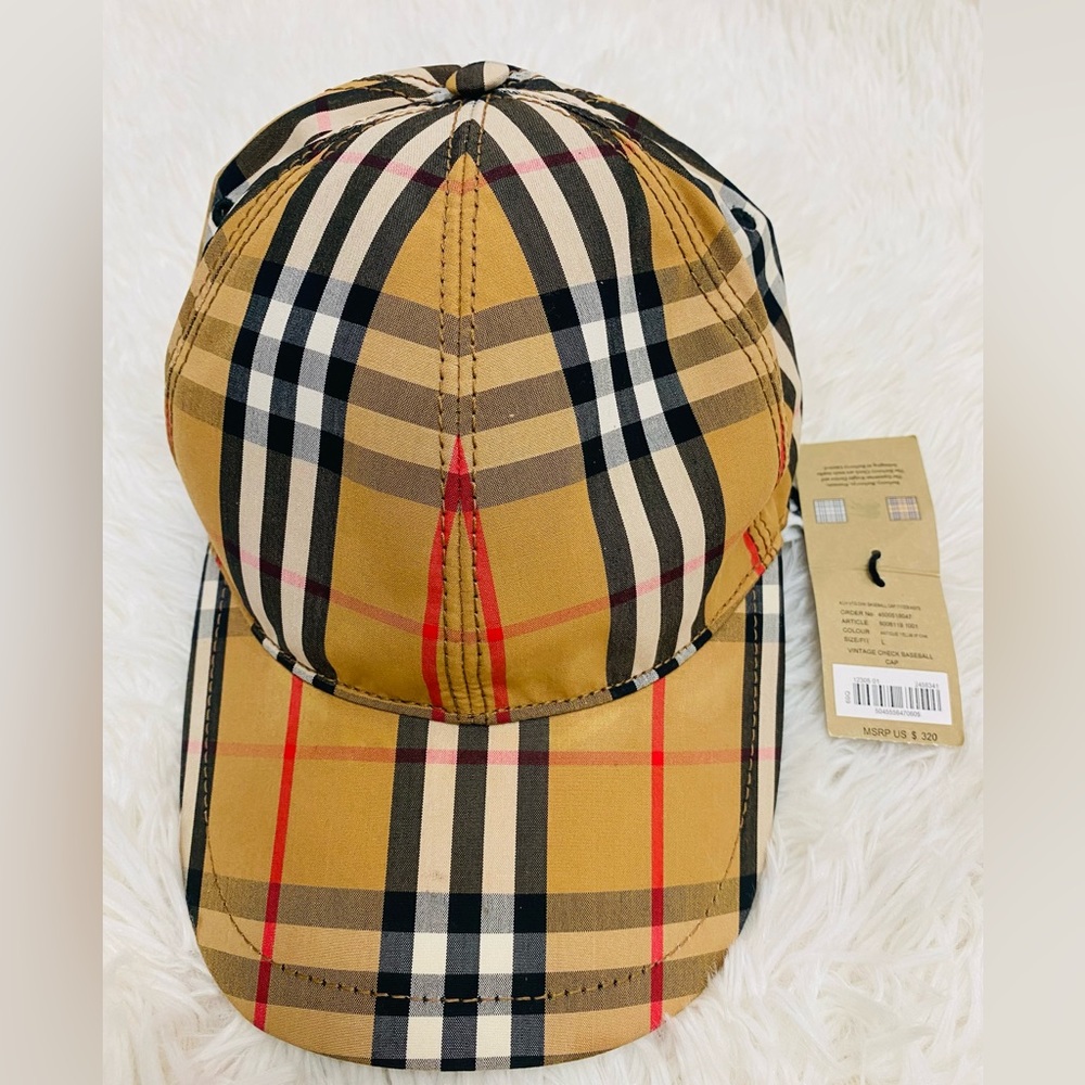 Burberry Unisex Baseball Cap